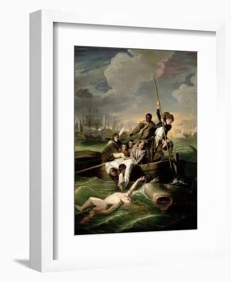 Watson and the Shark, 1782-John Singleton Copley-Framed Giclee Print