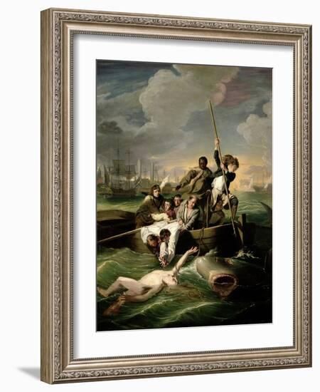 Watson and the Shark, 1782-John Singleton Copley-Framed Giclee Print