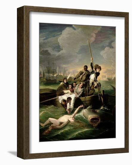 Watson and the Shark, 1782-John Singleton Copley-Framed Giclee Print