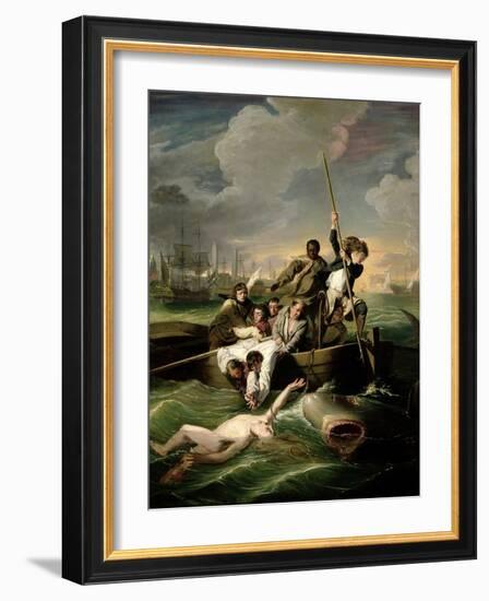 Watson and the Shark, 1782-John Singleton Copley-Framed Giclee Print