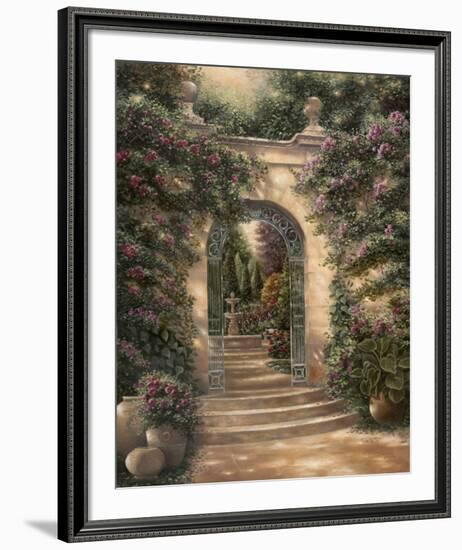 Watson's Garden I-Betsy Brown-Framed Art Print