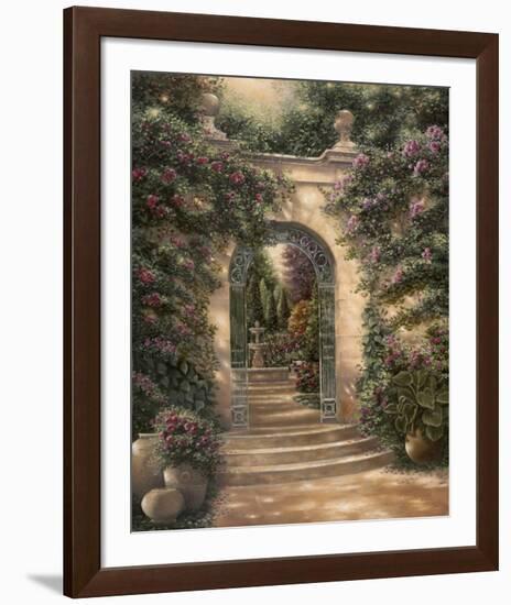 Watson's Garden I-Betsy Brown-Framed Art Print