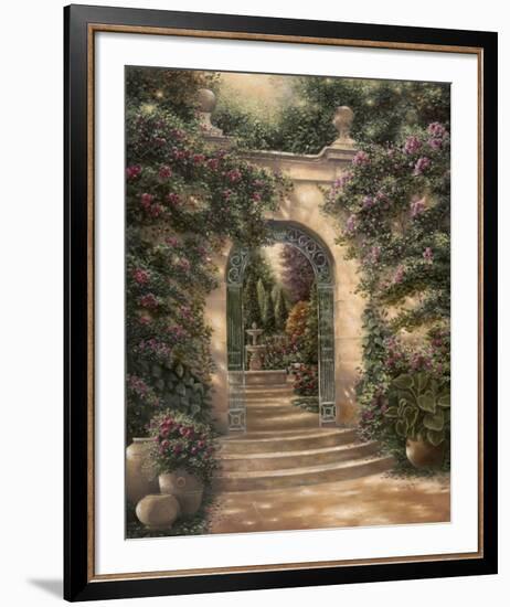 Watson's Garden I-Betsy Brown-Framed Art Print