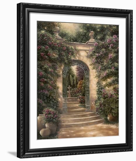 Watson's Garden I-Betsy Brown-Framed Art Print