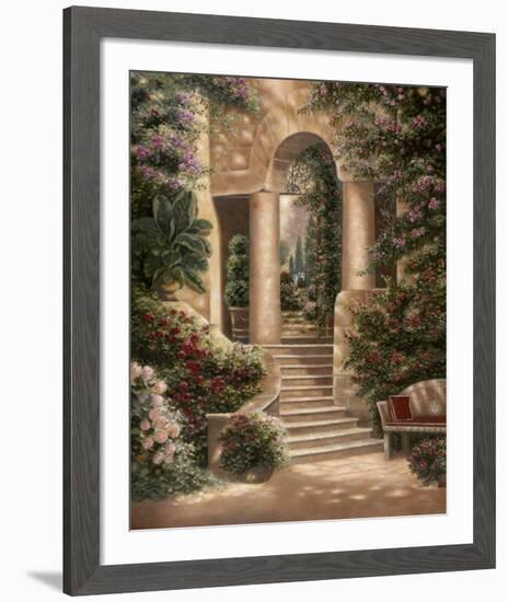 Watson's Garden II-Betsy Brown-Framed Art Print