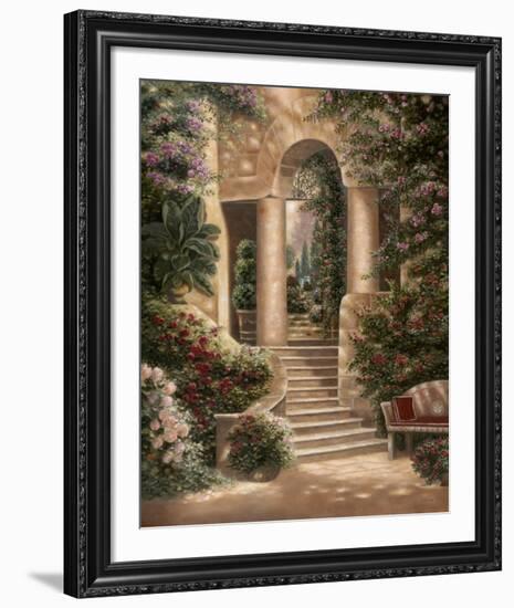 Watson's Garden II-Betsy Brown-Framed Art Print