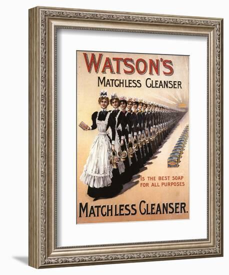 Watson's, Servants Maids Products, UK, 1930-null-Framed Giclee Print