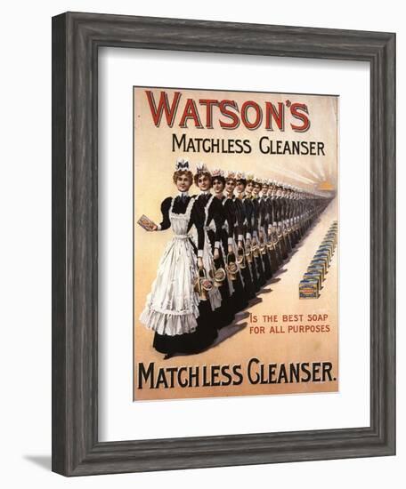 Watson's, Servants Maids Products, UK, 1930-null-Framed Giclee Print