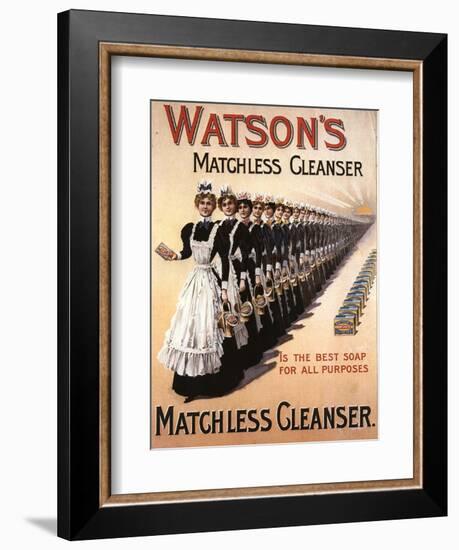 Watson's, Servants Maids Products, UK, 1930-null-Framed Giclee Print