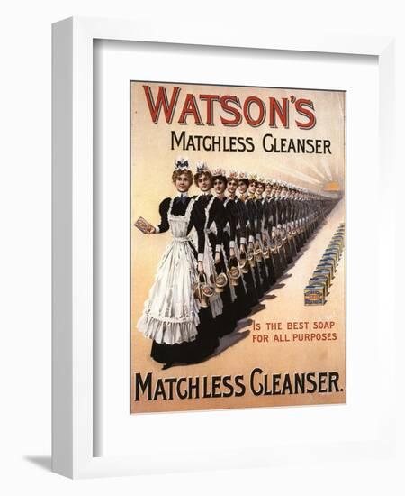 Watson's, Servants Maids Products, UK, 1930-null-Framed Giclee Print