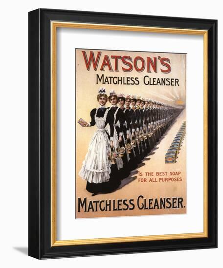 Watson's, Servants Maids Products, UK, 1930-null-Framed Giclee Print