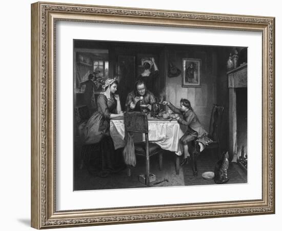 Watt as a Boy (Stone)-Marcus Stone-Framed Art Print