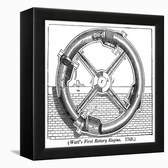 Watt's Rotary Engine-Science, Industry and Business Library-Framed Premier Image Canvas