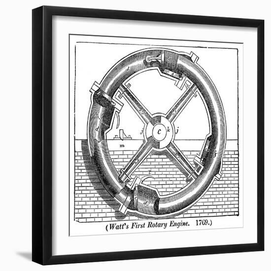 Watt's Rotary Engine-Science, Industry and Business Library-Framed Photographic Print