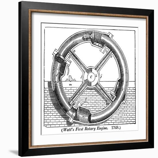 Watt's Rotary Engine-Science, Industry and Business Library-Framed Photographic Print