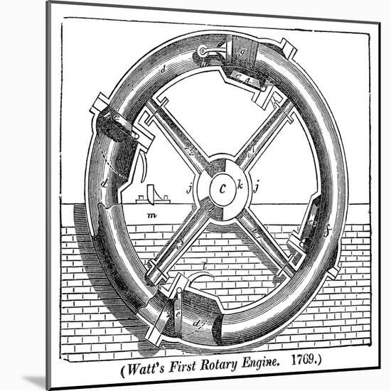 Watt's Rotary Engine-Science, Industry and Business Library-Mounted Photographic Print