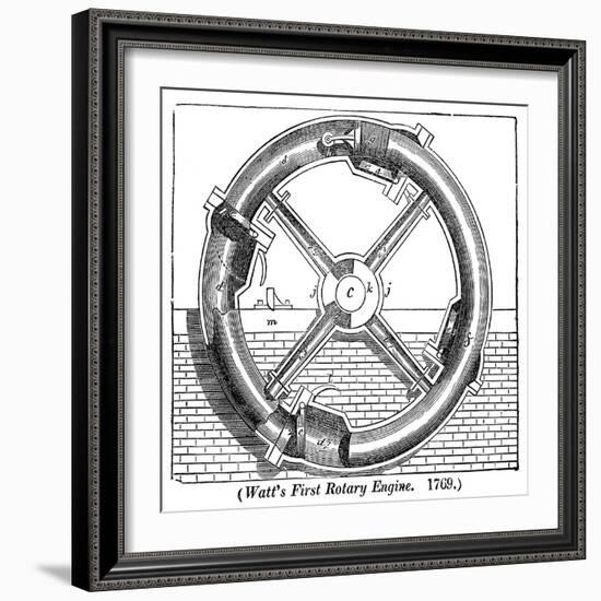 Watt's Rotary Engine-Science, Industry and Business Library-Framed Photographic Print