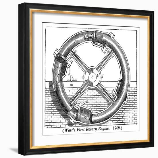 Watt's Rotary Engine-Science, Industry and Business Library-Framed Photographic Print