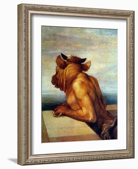 Watts: The Minotaur-George Frederick Watts-Framed Giclee Print