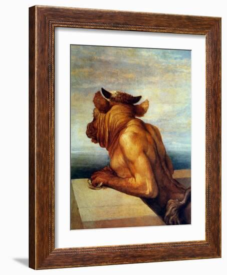 Watts: The Minotaur-George Frederick Watts-Framed Giclee Print