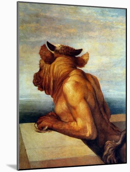 Watts: The Minotaur-George Frederick Watts-Mounted Giclee Print