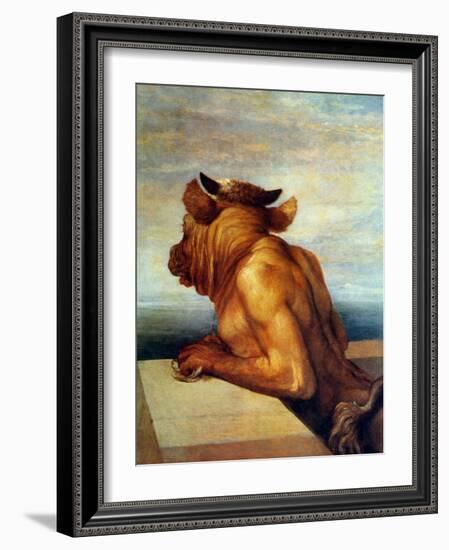 Watts: The Minotaur-George Frederick Watts-Framed Giclee Print