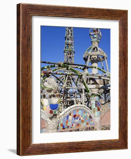 Watts Towers National Historic Landmark, Los Angeles, California, United States of America-Richard Cummins-Framed Photographic Print