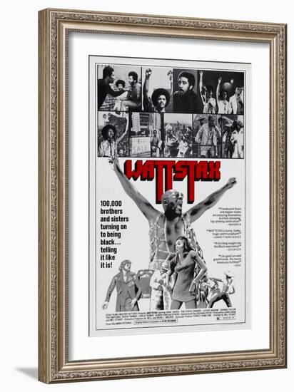 Wattstax-null-Framed Art Print