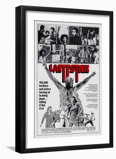 Wattstax-null-Framed Art Print