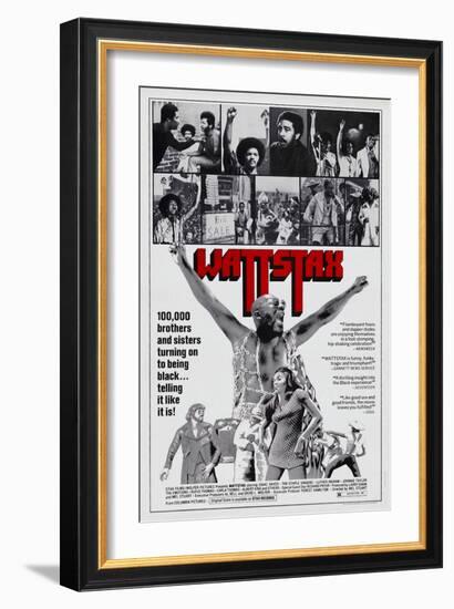 Wattstax-null-Framed Art Print