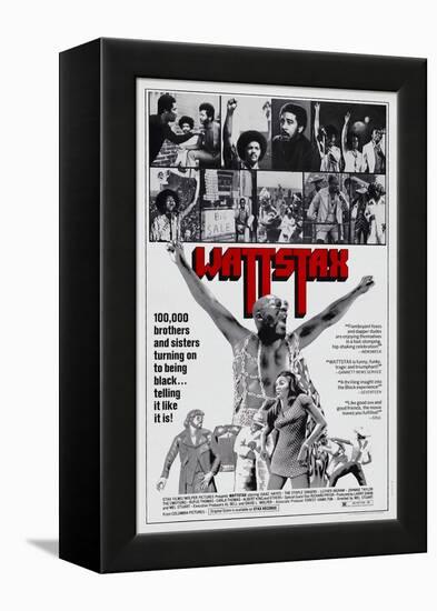 Wattstax-null-Framed Stretched Canvas