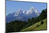 Watzmann Mountain, 2713m, Berchtesgaden, Upper Bavaria, Bavaria, Germany, Europe-Hans-Peter Merten-Mounted Photographic Print