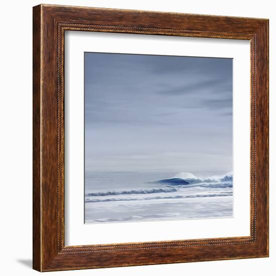 Wave Break Blue-Maggie Olsen-Framed Art Print