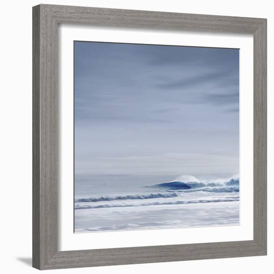 Wave Break Blue-Maggie Olsen-Framed Art Print