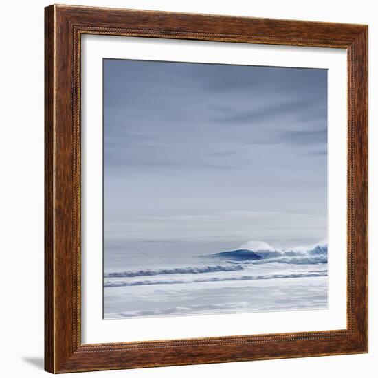 Wave Break Blue-Maggie Olsen-Framed Art Print