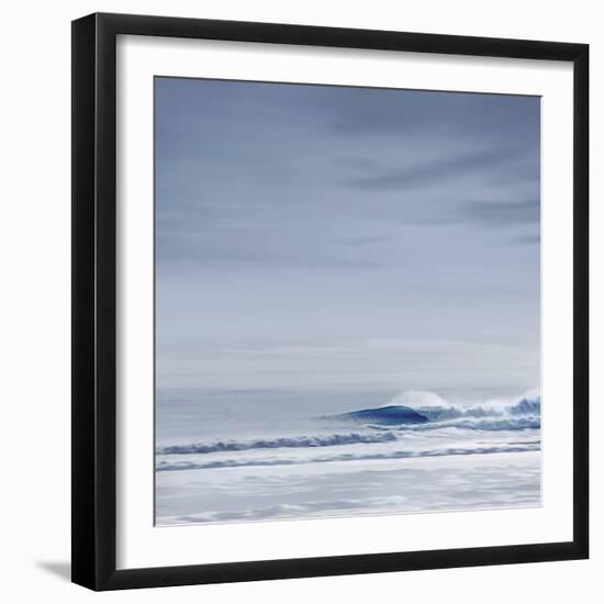 Wave Break Blue-Maggie Olsen-Framed Art Print