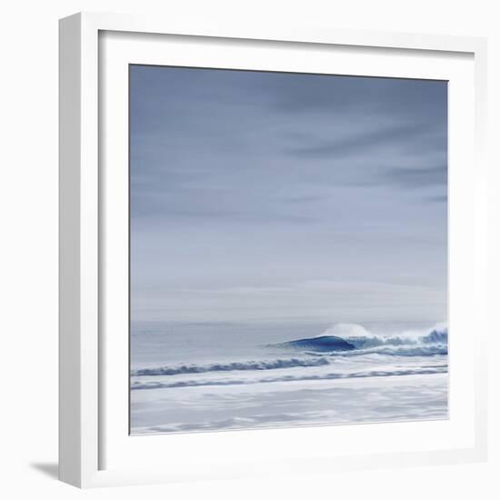 Wave Break Blue-Maggie Olsen-Framed Art Print