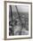 Wave Breaking over Deck of Liner Queen Elizabeth During Severe Storm on North Atlantic Crossing-Alfred Eisenstaedt-Framed Photographic Print