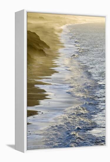 Wave Breaking-Adrian Bicker-Framed Premier Image Canvas