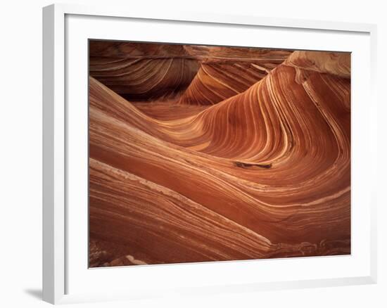 Wave, Coyote Buttes Area, Vermilion Cliffs Wilderness Area, Paria Canyon, Arizona, USA-Adam Jones-Framed Photographic Print