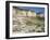 Wave-Cut Platform, and Chalk Cliffs, Flamborough South Landing, Yorkshire, England-Tony Waltham-Framed Photographic Print