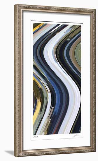 Wave Form 2-James Burghardt-Framed Giclee Print