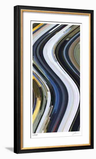 Wave Form 2-James Burghardt-Framed Giclee Print