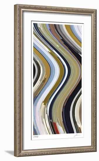 Wave Form 3-James Burghardt-Framed Giclee Print
