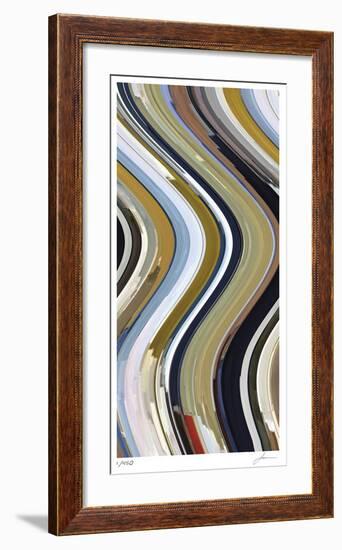 Wave Form 3-James Burghardt-Framed Giclee Print