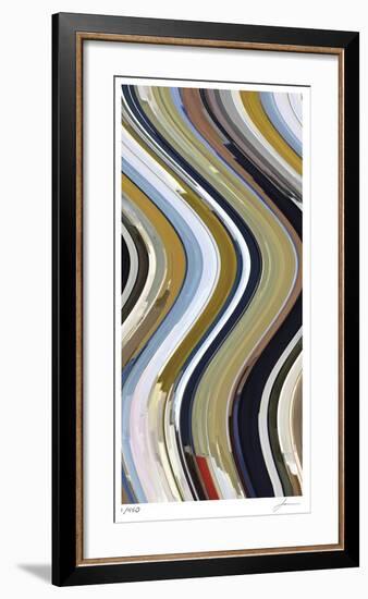 Wave Form 3-James Burghardt-Framed Giclee Print