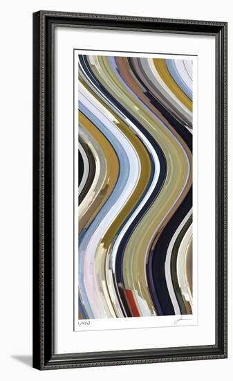 Wave Form 3-James Burghardt-Framed Giclee Print