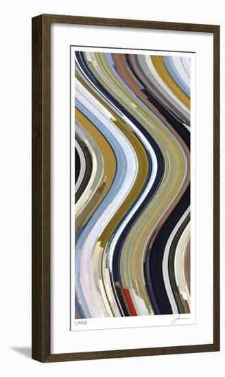 Wave Form 3-James Burghardt-Framed Giclee Print