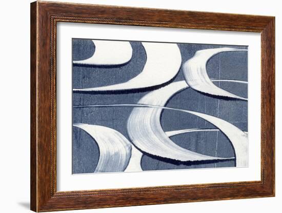 Wave Frequency I-Nikki Galapon-Framed Art Print