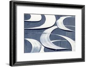 Wave Frequency I-Nikki Galapon-Framed Art Print
